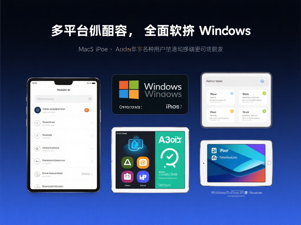 多平台兼容：全面支持Windows、macOS、i