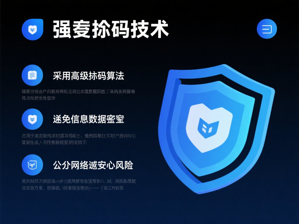 强大加密技术：采用高级加密算法，确保用户隐私和数据