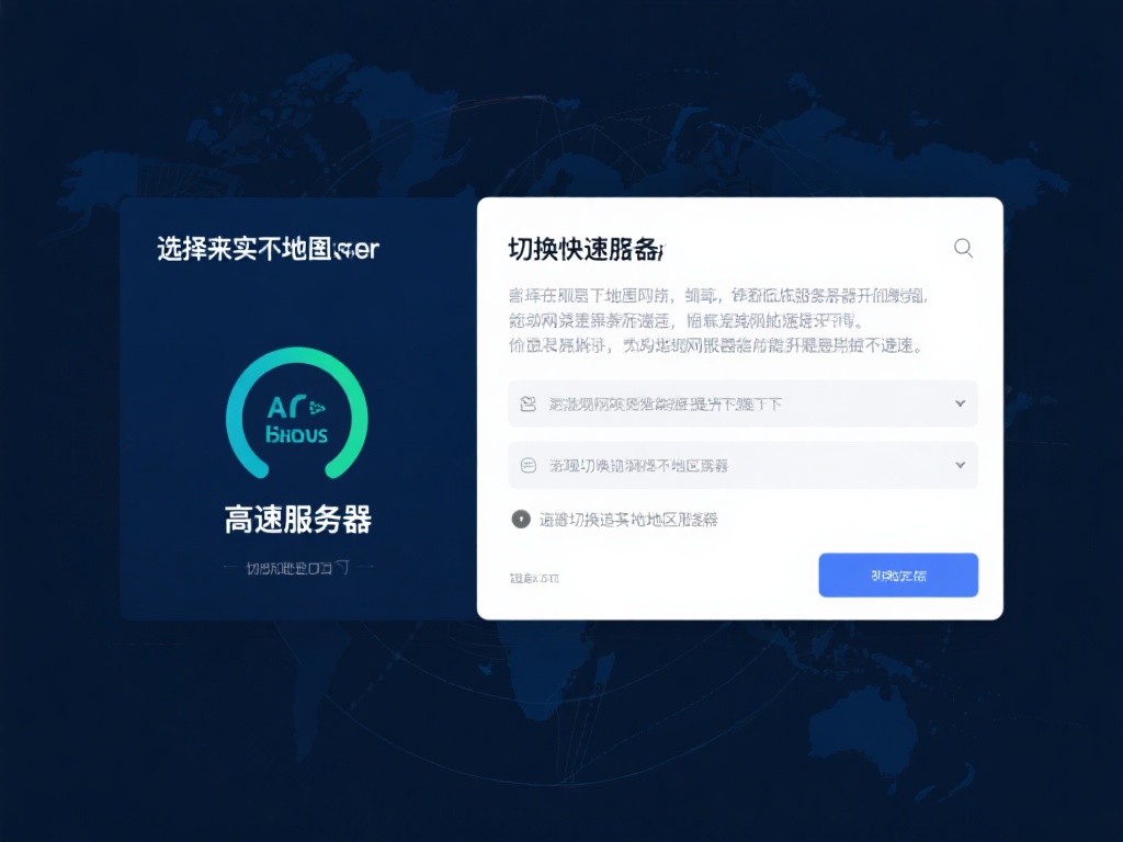 更换快速服务器
选择离实际地理位置较近、负载较低